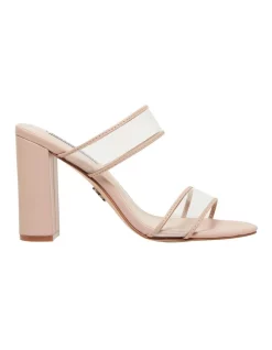 Hot Sale ⭐ Windsor Smith Icy Blush Leather Heeled 😍 Sandal 🎉