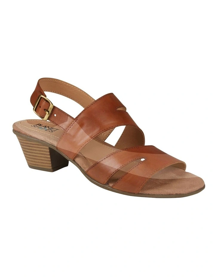 New π Planet Shoes Cathryn 2 Leather Sandal In Tan π 2 New π Planet Shoes Cathryn 2 Leather Sandal In Tan π - Image 2