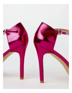 Top 10 ❤️ Collection Alya Metallic Pink Heeled Shoes ⌛ -Chic Highheels Store unnamed file 3999