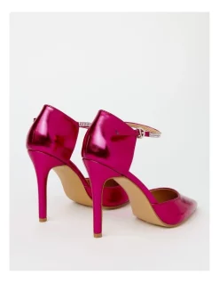 Top 10 ❤️ Collection Alya Metallic Pink Heeled Shoes ⌛ -Chic Highheels Store unnamed file 4000
