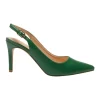 Cheap 🧨 Ravella Whiz Heeled Shoes In Green Smooth ✨