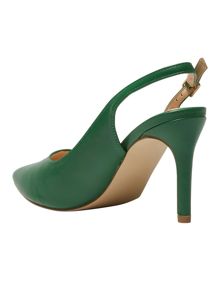 Cheap 𧨠Ravella Whiz Heeled Shoes In Green Smooth ⨠6 Cheap 𧨠Ravella Whiz Heeled Shoes In Green Smooth ⨠- Image 6