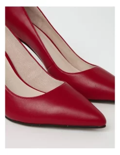 Top 10 ✔️ Basque Tia Smooth Leather Heeled 🤩 Shoes In Red 👏 -Chic Highheels Store unnamed file 4048