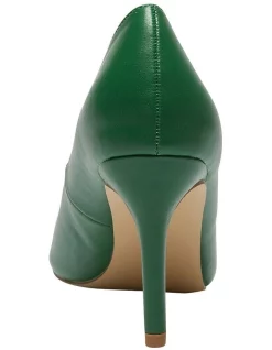 Budget 🧨 Ravella Wild Heeled ✔️ Shoes In Green Smooth ✨ -Chic Highheels Store unnamed file 4109