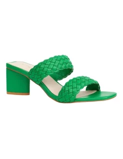 Hot Sale 😉 Review Christie Block Heel In Fern Green ⌛