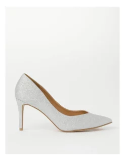 Best Pirce β€οΈ Collection Alexa Silver Heeled π Shoes π§¨