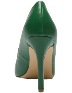 Deals 🌟 Ravella Harbour Heeled 🌟 Shoes In Green Smooth ✨ -Chic Highheels Store unnamed file 4301