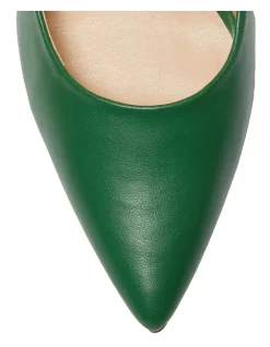 Deals 🌟 Ravella Harbour Heeled 🌟 Shoes In Green Smooth ✨ -Chic Highheels Store unnamed file 4303