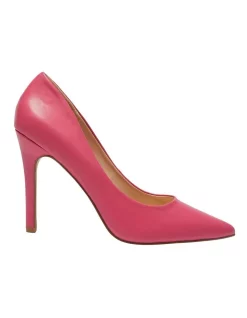 Best deal 🛒 Ravella Harbour Heeled 💯 Shoes In Pink Smooth ✨