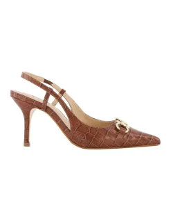 Best Sale 🛒 Dune London Click Slingbacks In Brown ✔️