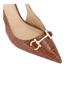 Best Sale 🛒 Dune London Click Slingbacks In Brown ✔️ -Chic Highheels Store unnamed file 4364