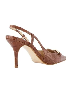 Best Sale 🛒 Dune London Click Slingbacks In Brown ✔️ -Chic Highheels Store unnamed file 4366