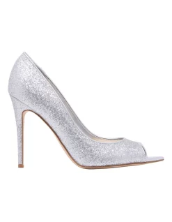 Cheapest 🛒 Nine West Prizz Pump In Silver 🔔