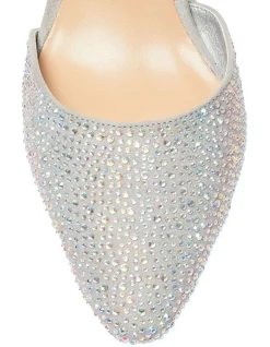 Brand new 🧨 Easy Steps Adelle Heeled 🎁 Shoes In Silver Fabric ⌛ -Chic Highheels Store unnamed file 4420