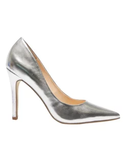 Deals 🧨 Ravella Harbour Heeled Shoes In Silver Metallic 🧨