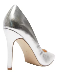 Deals 🧨 Ravella Harbour Heeled Shoes In Silver Metallic 🧨 -Chic Highheels Store unnamed file 4469