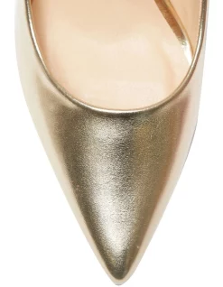 Hot Sale 🌟 Ravella Harbour Heeled Shoes In Gold Metallic 🧨 -Chic Highheels Store unnamed file 4479