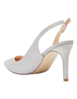 Budget 🌟 Ravella Whiz Heeled 🌟 Shoes In Silver Glitter ⌛ -Chic Highheels Store unnamed file 4485