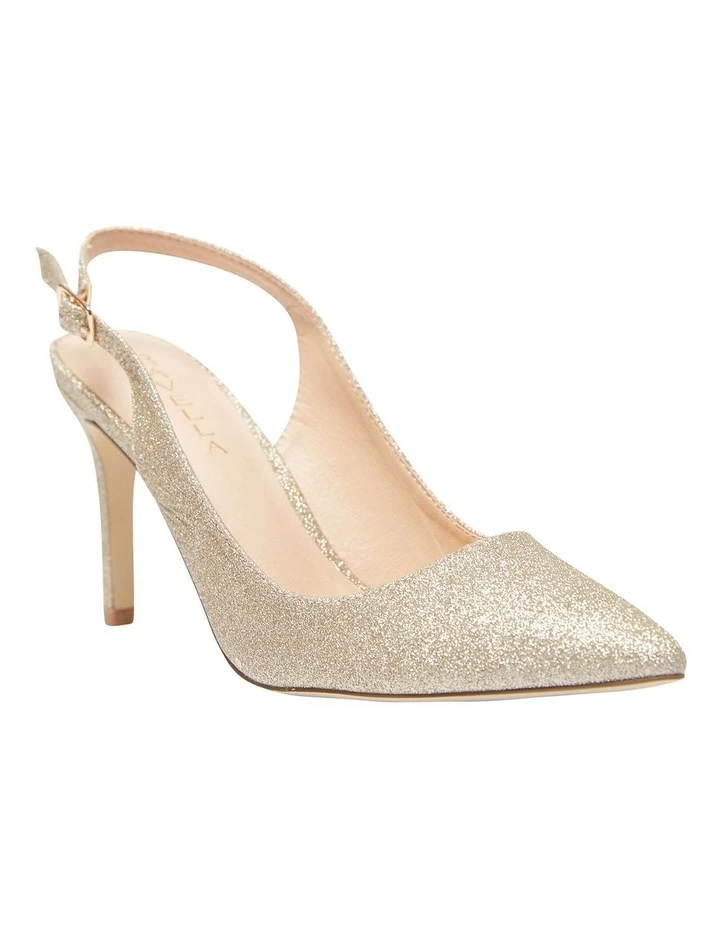 Best deal π₯° Ravella Whiz Heeled Shoes In Gold Glitter π 2 Best deal π₯° Ravella Whiz Heeled Shoes In Gold Glitter π - Image 2