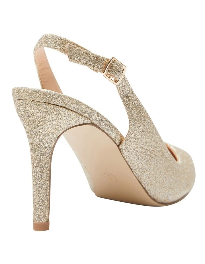 Best deal π₯° Ravella Whiz Heeled Shoes In Gold Glitter π 4 Best deal π₯° Ravella Whiz Heeled Shoes In Gold Glitter π - Image 4