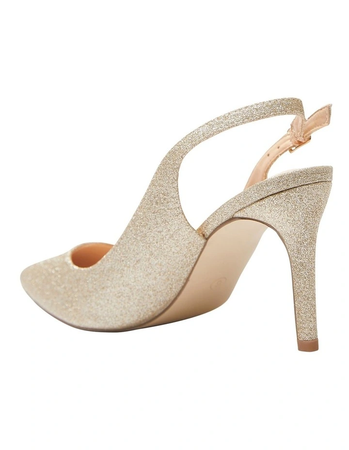 Best deal π₯° Ravella Whiz Heeled Shoes In Gold Glitter π 6 Best deal π₯° Ravella Whiz Heeled Shoes In Gold Glitter π - Image 6