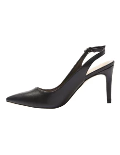 Deals 🧨 Ravella Whiz Heeled Shoes In Black Smooth ✨ -Chic Highheels Store unnamed file 4510