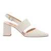 Best Pirce 🥰 Sandler Kitson Heeled Shoes In Ivory Glove 😍