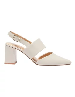 Best Pirce π₯° Sandler Kitson Heeled Shoes In Ivory Glove π