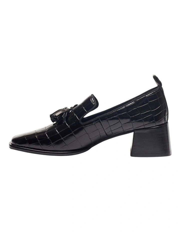 Best Sale π― Jane Debster Famous Black Croc Heeled Shoes π 3 Best Sale π― Jane Debster Famous Black Croc Heeled Shoes π - Image 3