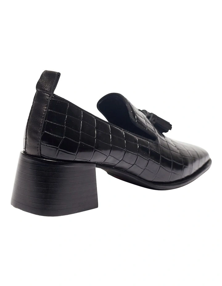 Best Sale π― Jane Debster Famous Black Croc Heeled Shoes π 4 Best Sale π― Jane Debster Famous Black Croc Heeled Shoes π - Image 4