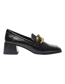 Wholesale π Jane Debster Fancy Black Croc Heeled π Shoes β€οΈ