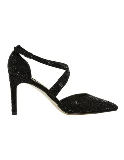 Best Sale π Alan Pinkus Madison Fabric Heeled π Shoes In Black β€οΈ