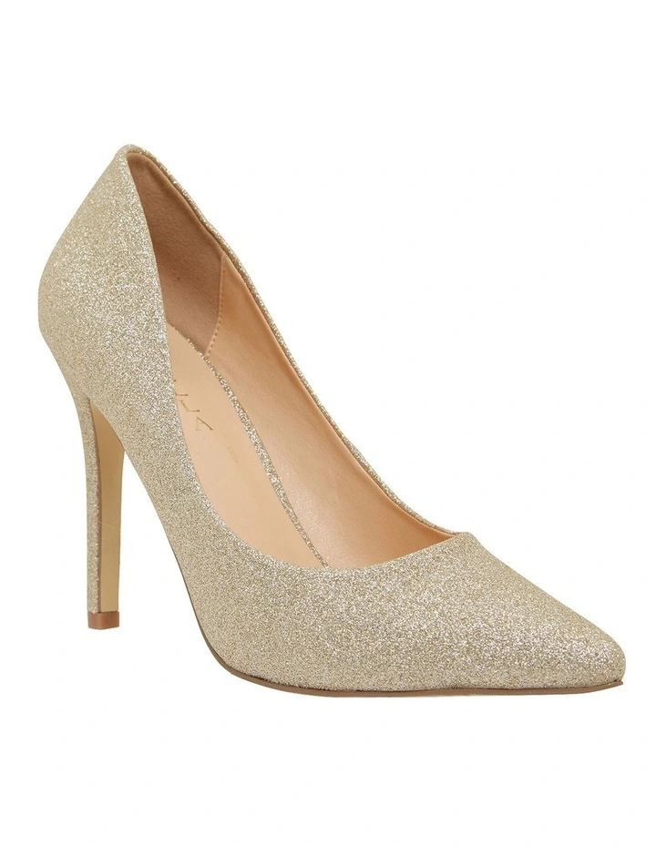 Best deal π Ravella Harbour Heeled Shoes In Gold Glitter β 2 Best deal π Ravella Harbour Heeled Shoes In Gold Glitter β - Image 2