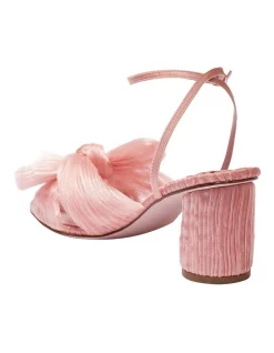 Best Pirce 😍 Pink Inc Secret Pale Pink Fabric Sandals 🎉 -Chic Highheels Store unnamed file 488