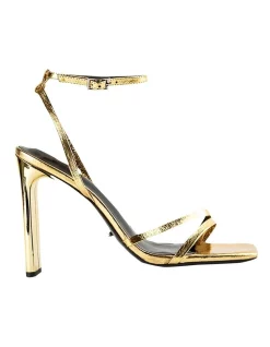 Budget π€© Tony Bianco Fiance Gold Foil π Heels β