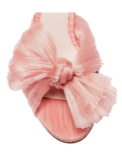 Best Pirce 😍 Pink Inc Secret Pale Pink Fabric Sandals 🎉 -Chic Highheels Store unnamed file 489