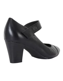 Budget 🧨 Easy Steps Megan Black Glove Heeled Shoes 💯 -Chic Highheels Store unnamed file 4937