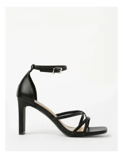 Best Pirce π Collection Demi Black Heeled π€© Sandal β€οΈ