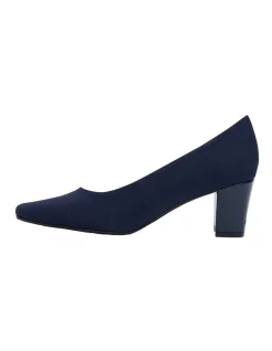 Deals ⭐ Easy Steps Nicole Navy Fabric Heeled 🎉 Shoes 😉 -Chic Highheels Store unnamed file 4988