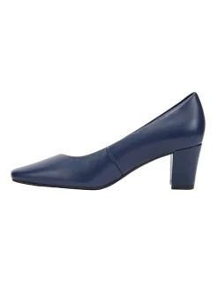 Budget 🤩 Easy Steps Nicole Navy Glove Heeled Shoes 🔥 -Chic Highheels Store unnamed file 4995