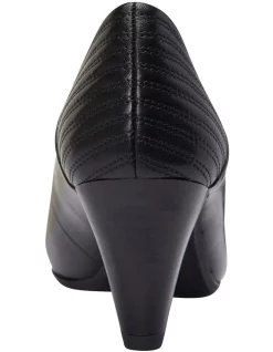 Flash Sale ✔️ Wide Steps Edina Black Glove Heeled ❤️ Shoes 😍 -Chic Highheels Store unnamed file 5010