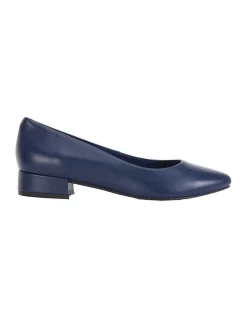 Best Pirce π Easy Steps Janine Navy Glove Heeled Shoes π
