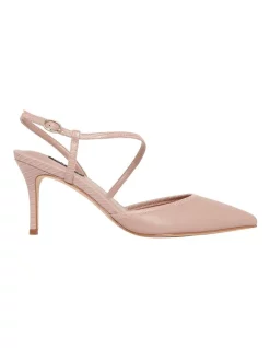 New 😍 Nine West Miko Pump In Natural ⌛