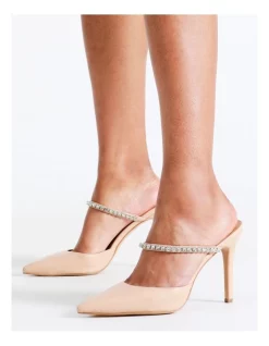 Best deal π Collection Dove Heeled Shoes In Nude Smooth π