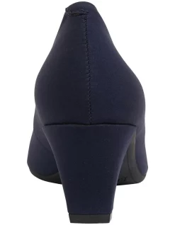 Budget ⌛ Easy Steps Aiken Navy Fabric Heeled Shoes 😀 -Chic Highheels Store unnamed file 5136