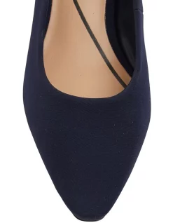 Budget ⌛ Easy Steps Aiken Navy Fabric Heeled Shoes 😀 -Chic Highheels Store unnamed file 5137