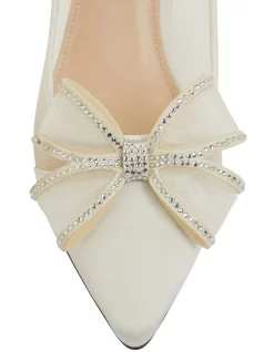 Cheap ✔️ NINA Brite Ivory Satin Heeled 👍 Shoes ✔️ -Chic Highheels Store unnamed file 5151