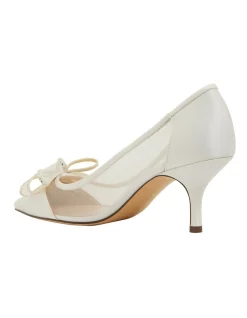 Cheap ✔️ NINA Brite Ivory Satin Heeled 👍 Shoes ✔️ -Chic Highheels Store unnamed file 5152