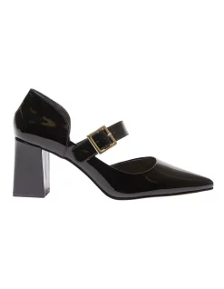 Brand new βοΈ Jane Debster Giselle Heeled π€© Shoes In Black Patent β