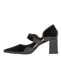 Brand new ✔️ Jane Debster Giselle Heeled 🤩 Shoes In Black Patent ⌛ -Chic Highheels Store unnamed file 5224